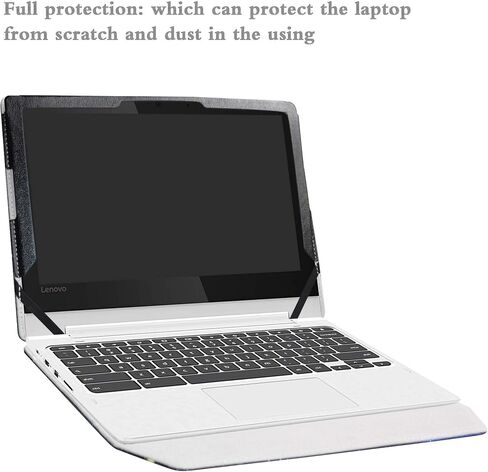 Alapmk Protective Case Cover for 11.6" Lenovo Chromebook C330 Series Laptop[Warning:Not fit Lenovo Chromebook S330],Black in Saudi Arabia