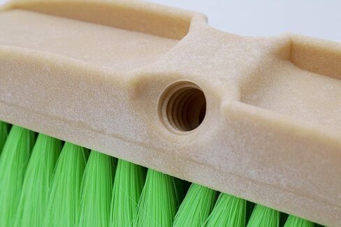 Teravan Green Obround Flow Thru Brush-Car Wash Brush with Very Soft Bristles-Cleaning Brush for RVs,Trucks and Boats (8 Inch) in Saudi Arabia