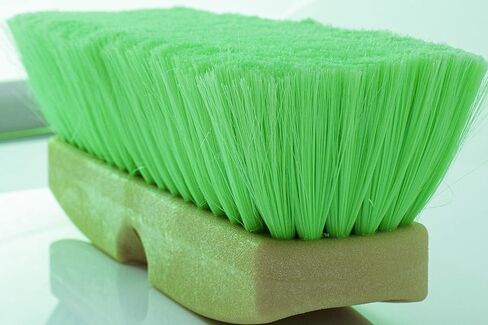 Teravan Green Obround Flow Thru Brush-Car Wash Brush with Very Soft Bristles-Cleaning Brush for RVs,Trucks and Boats (8 Inch) in Saudi Arabia