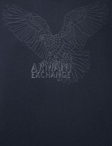 A｜X ARMANI EXCHANGE Eagle Outline Printed Sweatshirt in Saudi Arabia