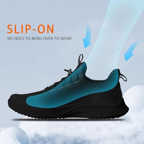 Walking Shoes for Women- Lightweight, Slip On, Breathable Sneakers for Running, Walking, Jogging, Gym in Saudi Arabia