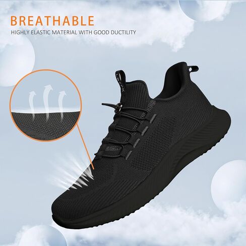 Walking Shoes for Women- Lightweight, Slip On, Breathable Sneakers for Running, Walking, Jogging, Gym in Saudi Arabia