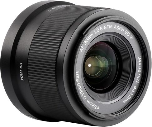 VILTROX 20mm F2.8 Z-Mount Camera Lens Full Frame Ultra Wide Angle Auto Focus Lens for Nikon Z-Mount Cameras Z5 Z50 Z6 Z6Ⅱ Z7 Z7Ⅱ ZFC Z30 Z9 Z8 in Saudi Arabia