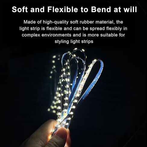 1.5 متر 5 فولت 12 واط شريط إضاءة Led أبيض بارد لـ Bambulab X1/X1C، 120 قطعة 2835 مستورد LED حبيبات مصباح LED شريط إضاءة لمختبر Bambu X1/X1C in Kuwait