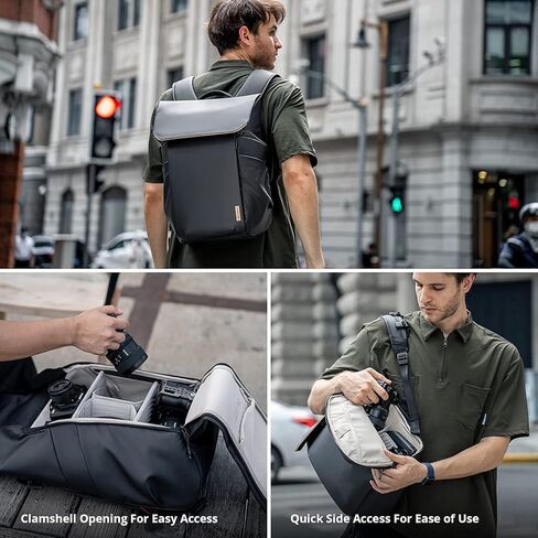 حقيبة ظهر PGYTECH OneGo Air 20L للكاميرا والطائرة بدون طيار لـ DJI AVATA/Mini 3 Pro/Mavic 3/Air 2/2S/Mini 2/ FPV، Sony، Canon، Nikon، DSLR/SLR بدون مرآة، حقيبة كاميرا ثلاثية القوائم هدية in Kuwait