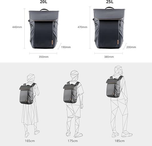 حقيبة ظهر PGYTECH OneGo Air 20L للكاميرا والطائرة بدون طيار لـ DJI AVATA/Mini 3 Pro/Mavic 3/Air 2/2S/Mini 2/ FPV، Sony، Canon، Nikon، DSLR/SLR بدون مرآة، حقيبة كاميرا ثلاثية القوائم هدية in Kuwait
