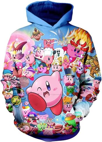 Cartoon Game Hoodies 3D Printing Novelty Hoodies Hooded Pullover Sweatshirt Casual Long Sleeve Tops in Saudi Arabia