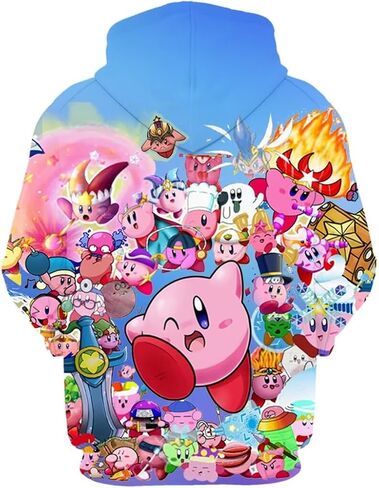 Cartoon Game Hoodies 3D Printing Novelty Hoodies Hooded Pullover Sweatshirt Casual Long Sleeve Tops in Saudi Arabia