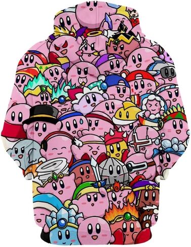 Cartoon Game Hoodies 3D Printing Novelty Hoodies Hooded Pullover Sweatshirt Casual Long Sleeve Tops in Saudi Arabia