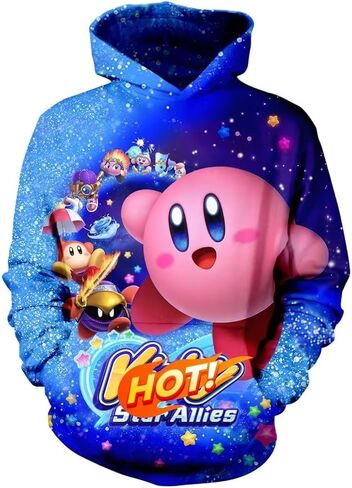 Cartoon Game Hoodies 3D Printing Novelty Hoodies Hooded Pullover Sweatshirt Casual Long Sleeve Tops in Saudi Arabia