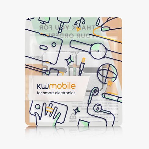 حامل كمبيوتر محمول kwmobile متوافق مع أجهزة الكمبيوتر المحمول/الكمبيوتر المحمول/Ultrabook - حامل لوحة مفاتيح الكمبيوتر المضاد للسخونة الزائدة - فضي in Kuwait
