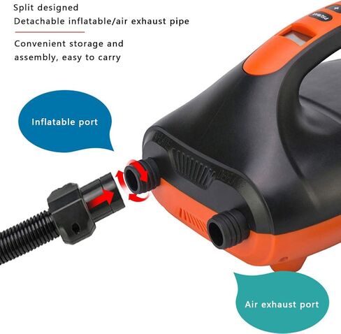 HT?782 Electric Inflatable Pump Dual Purpose Car High Pressure Electric Inflatable Pump for Paddle Board Surfboard in Saudi Arabia