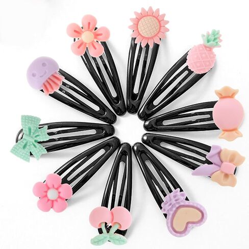 100 Pcs Candy Color Flatback Resin Flower Bow Charm Mixed Colors Cabochons Flower Flatback Fruit Animal Charms Flatback Button for DIY Craft Scrapbooking Embellishments Hair Accessories in Saudi Arabia