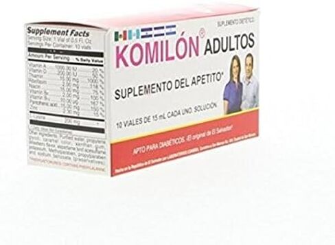 Adults - Suplemento Del Apetito x 10 Viales x 15 ml (Pack of 1) in Saudi Arabia