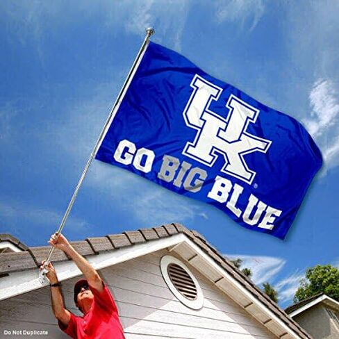 Kentucky Wildcats GO BIG BLUE Double Sided Flag in Saudi Arabia