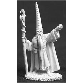 Reaper Miniatures Darius the Blue, Wizard #02578 Dark Heaven Unpainted Metal