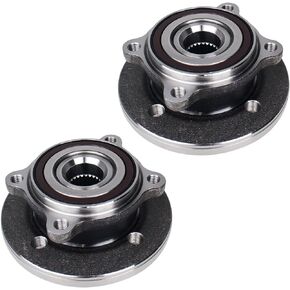 PAROD 2PCS 513226 Front Wheel Hub Bearing Assembly Fit for 2002-2006 Mini Cooper To 04/2006; 12mm Wheel Bolt Size w/Encoder ABS