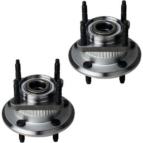 Autoround 512302 Pair Rear Wheel Hub and Bearing Assembly Compatible with 2006-2010 Jeep Commander, 2005-2010 Grand Cherokee, 5 Lugs w/ABS