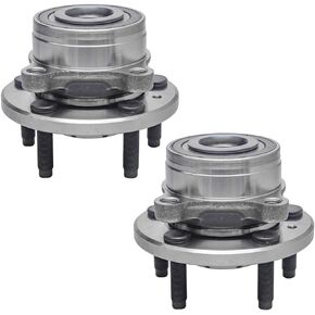 512460 x2 Front/Rear Wheel Bearing and Hub Assembly Compatible with 2011-2014 2015-2018 Ford Explorer, 2013-2018 Police Interceptor Utility (Position:Front or Rear)[5 Stud Hub]