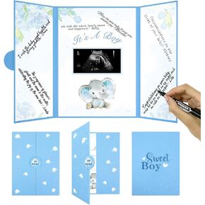 زينة حمام الطفل الفيل من كرينكس، لوحة توقيع حمام الطفل اللطيفة مع صورة، بدائل كتاب ضيوف حمام الطفل الفيل 45.72 سم × 30.48 سم، تذكار إبداعي لدش الطفل للأولاد الصغار in Kuwait