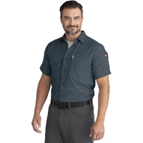 Red Kap Men's Cooling Short Sleeve Work Shirt