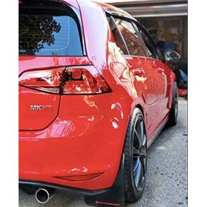 Smoke Window Visor Sun Rain Vent Guard 4p for 2015-2021 Volkswagen Golf MK7