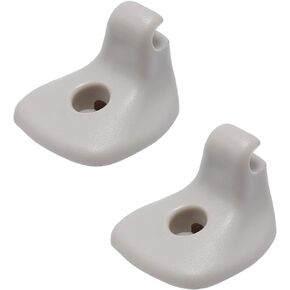 2PCS Sun Visor Support Retainer Clip Replacement for 2007-2010 Dodge Avenger Replacement for Dodge 2008-2010 Chrysler Sebring Sun Visor Clip 1GW25DW1AA (Grey)