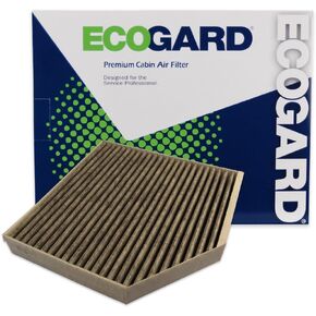 ECOGARD XC10179C Premium Cabin Air Filter with Activated Carbon Odor Eliminator Fits Audi A6 Quattro 2012-2018, A7 Quattro 2012-2018, A8 Quattro 2011-2018, A6 2012-2018, S6 2013-2018, S7 2013-2018