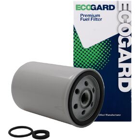 ECOGARD XF54675 Premium Diesel Fuel Filter Fits Dodge W250 5.9L DIESEL 1989-1993, D250 5.9L DIESEL 1989-1993, D350 5.9L DIESEL 1989-1993, W350 5.9L DIESEL 1989-1993