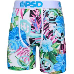 PSD Men's Tropic High Boxer Briefs, Multi, S
