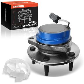 A-Premium Rear Wheel Bearing and Hub Assembly with ABS & 5-Lug Compatible with Buick Rendezvous 2002 2003 2004 2005 2006 2007, 4-Wheel ABS, FWD Only
