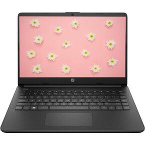 HP 2023 14" HD IPS Touchscreen Laptop, Intel Celeron Processor Up to 2.80GHz, 4GB SDRAM, 64GB SSD, Super-Fast WiFi, Windows 11 OS, Dale Black (Renewed)