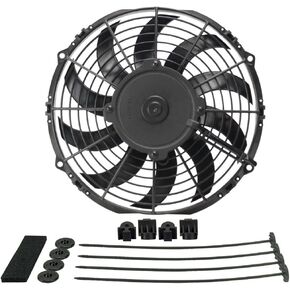 Derale 16110 10" Diameter H.O. Extreme Electric Fan , Black