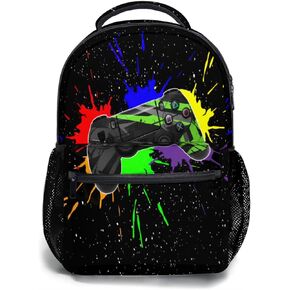 Kawani Blue Fire Dragon College Bookbags Fire Dragon Head in Blue Lightning School Backpack for Girls Women, Teens School Bags Bookbags Ladies Laptop Backpacks Travel Hiking Camping Gym Daypack