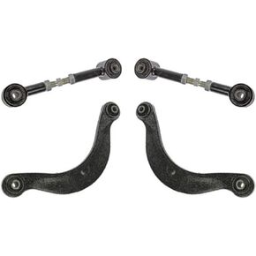 TRQ Rear Upper Control Arm Lower Lateral Link Suspension Kit 4pc Set for Fusion
