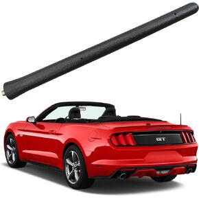 6 3/4 Inch Rubber Antenna for Ford Mustang (2015-2020), Ford Mustang Antenna - Car Wash Proof, Internal Copper Coil Antenna Mast Replacement
