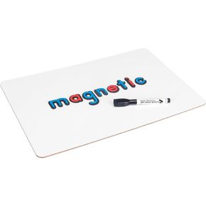 Really Good Stuff 18" x 12" Magnetic Dry Erase Board - Sturdy Construction, Versatile Use