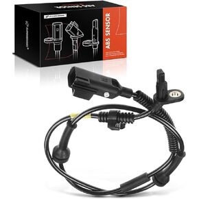 A-Premium ABS Wheel Speed Sensor Compatible with Land Rover Models - Range Rover Evoque 2012-2015, L4 2.0L - Front Driver or Passenger Side, Replace# BJ322B372AD, BJ322B372AD