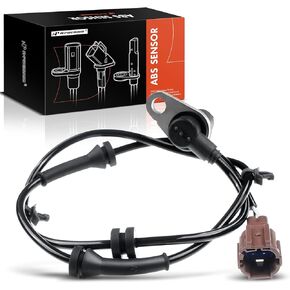 A-Premium Rear Left ABS Wheel Speed Sensor - Compatible with Nissan Models - Maxima 2002-2003, 3.5L - Rear Driver Side, Replaces 47901-2Y060, 479012Y060