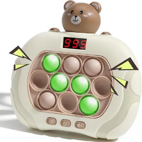 Upgraded Fast Push Game Popping Fidget Toys for Kids, Funny Toys with LED Screen for Kids 3-12, Birthday Gifts for Girls and Boys Bubble Stress,Handheld Puzzle Game Sensory Toys (Astronaut) in Kuwait