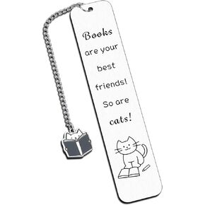 Funny Bookmarks for Women Men Book Lovers Bookmark Bookish Gifts for Her Him Best Friends Cats Lovers Reading Gifts for Friends Valentines Gifts for Him Her Girlfriend Boyfriend Galentines Birthday