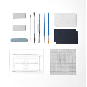We make hope Metal Clay Silver Clay Hand Making DIY Tool Kit, Precious Metal Clay Essentials Starter Tool Kit, 15PCS