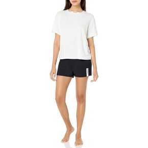 HUGO baby-boys Exposed Waistband Logo Collar T-shirt and Shorts Set