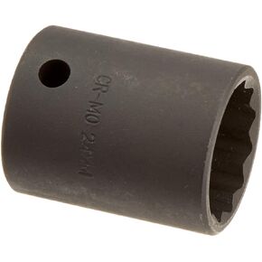 SUNEX TOOLS 224zm 1/2-Inch Drive 24-mm 12-Point Impact Socket