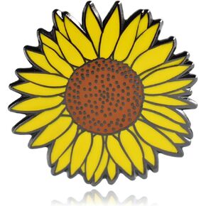 Sunflower Hard Enamel Pin