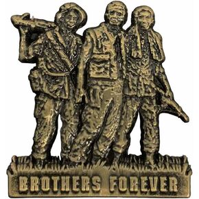 Vietnam 3 Brothers Memorial Statue Lapel Pin VetFriends.com