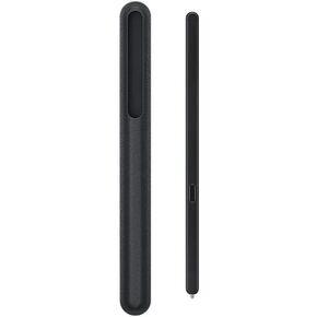 Galaxy Fold 5 Stylus Pen for Z Fold 5 Edition S Pen with Leather Sheath +Tips/Nibs (Black)