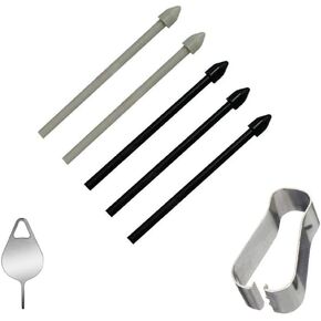 Tab S8 Pen Replacement Tips Nibs Parts for Samsung Galaxy Tab S8, S8+,Tab S7, S7 FE Verison Stylus S Pen Replacement Tips/Nibs + Eject Pin (Black) in Kuwait