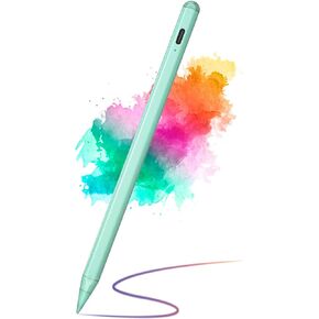 Stylus Pen for iPad, Active Pencil Compatible with ipad Pro 11/12.9 Inch 2018-2022, iPad 6/7/8/9th,iPad Mini 5/6th, iPad Air 4th/3rd, Palm Rejection, Tilt Sensitivity, Magnetic, Lapiz para,Pink