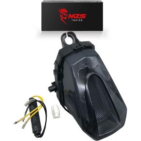 MZS Motorcycle Tail Light, LED Integrated Turn Signal Blinker Brake Taillight Smoke Compatible with GSXR 1000 GSXR1000 2017-2023